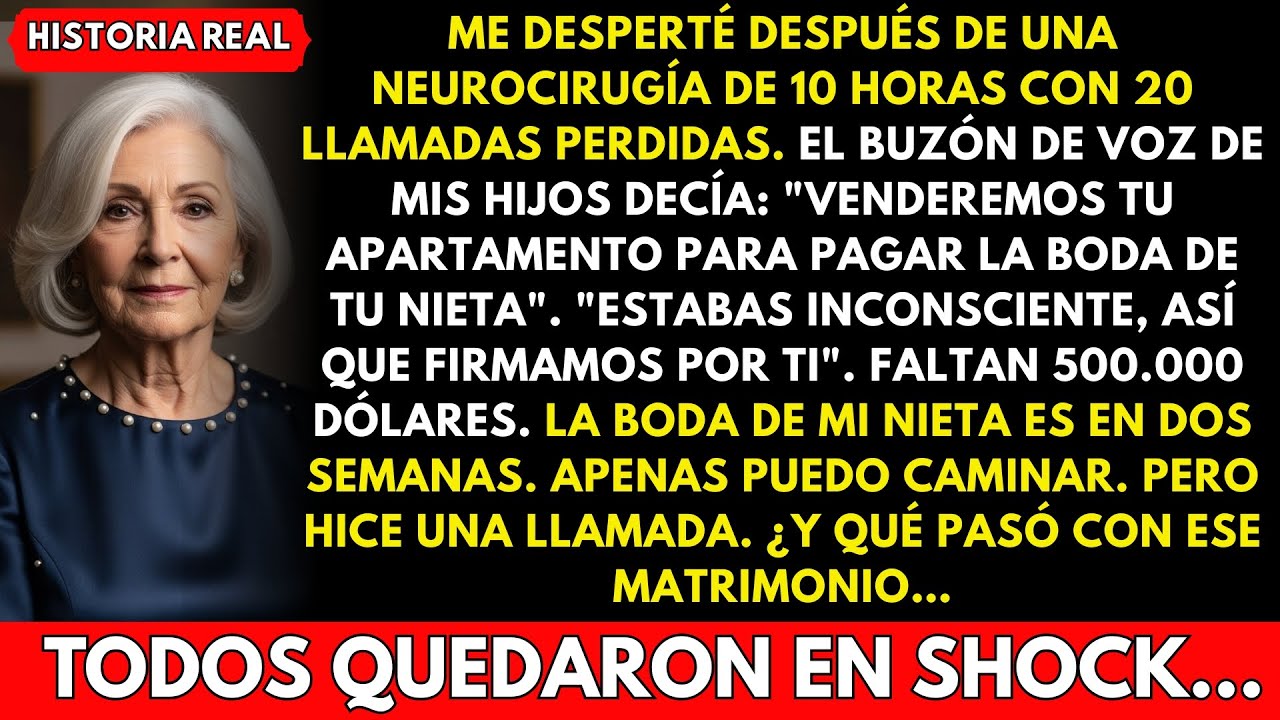 Mis hijos vendieron mi condominio de $500,000 mientras me operaban. No sabían que tenía otra casa.