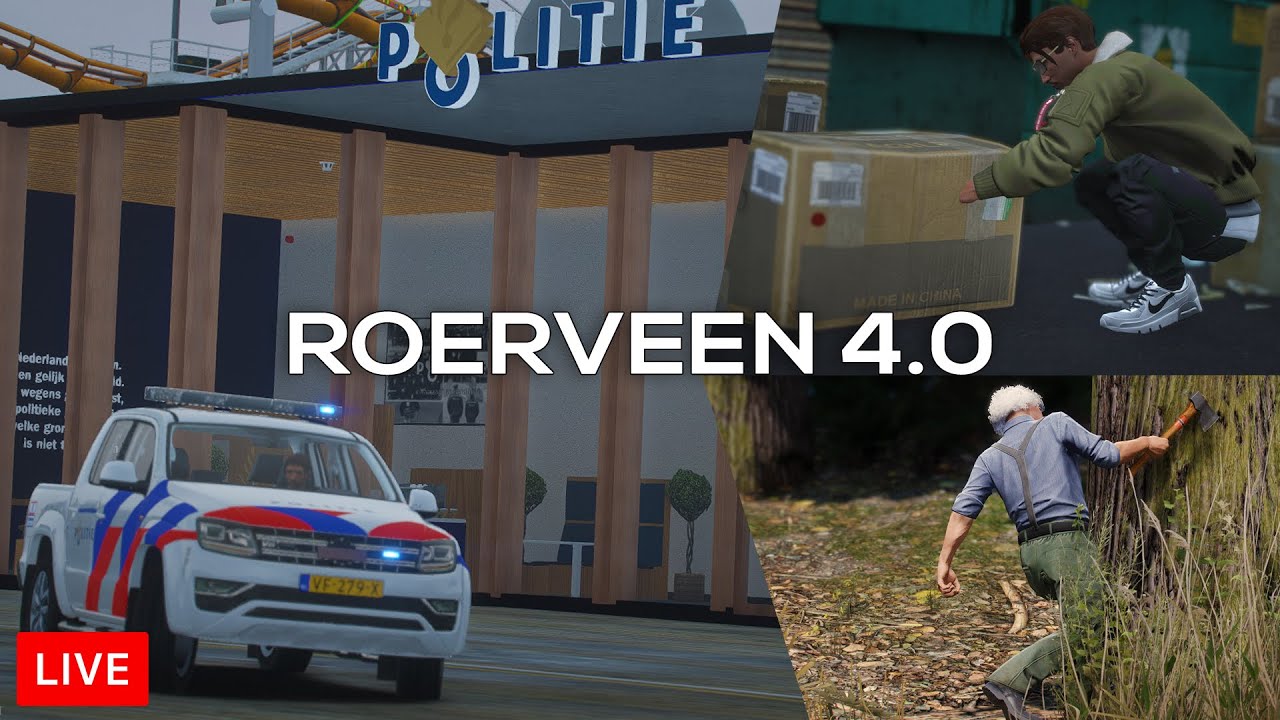 [LIVE] ROERVEEN 4.0! | GTA Roleplay | Iddo