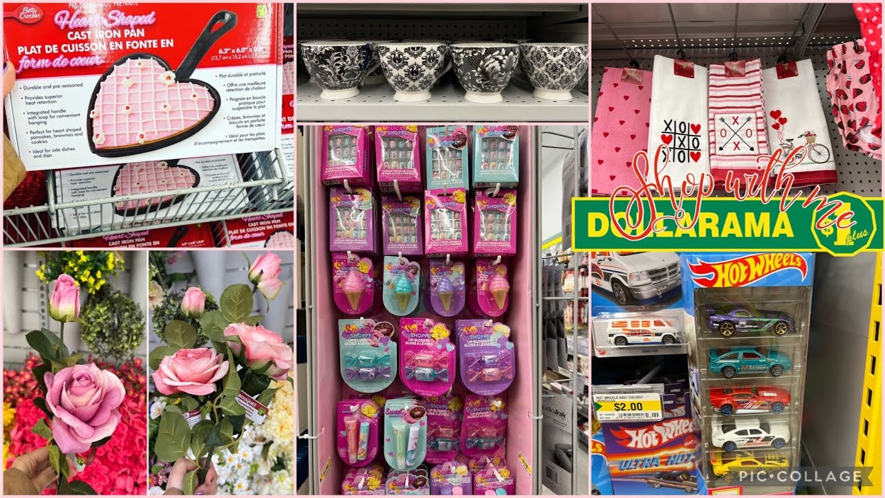 DOLLARAMA SHOP WITH ME | VALENTINE 2024 FINDS| January 15, 2024
