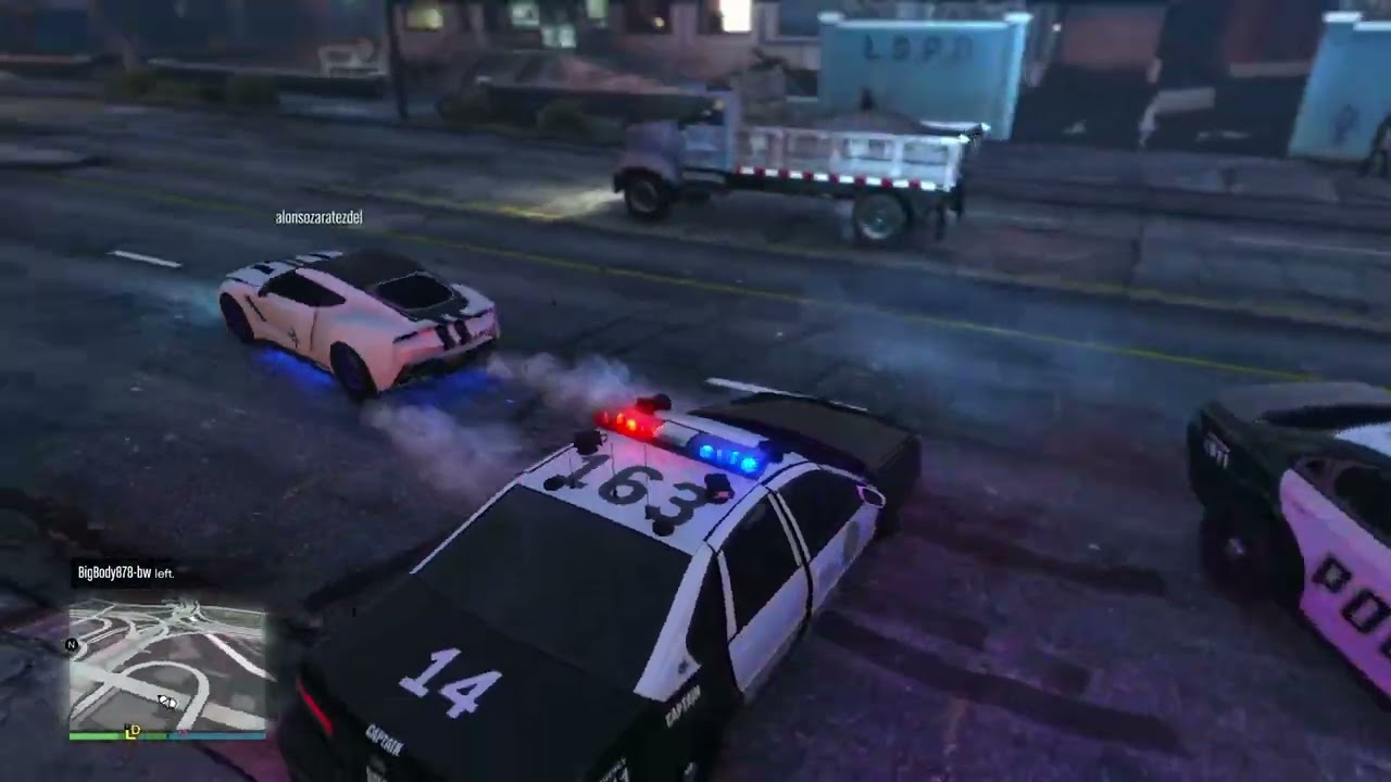 GTA V LSPD Pursuit PS5