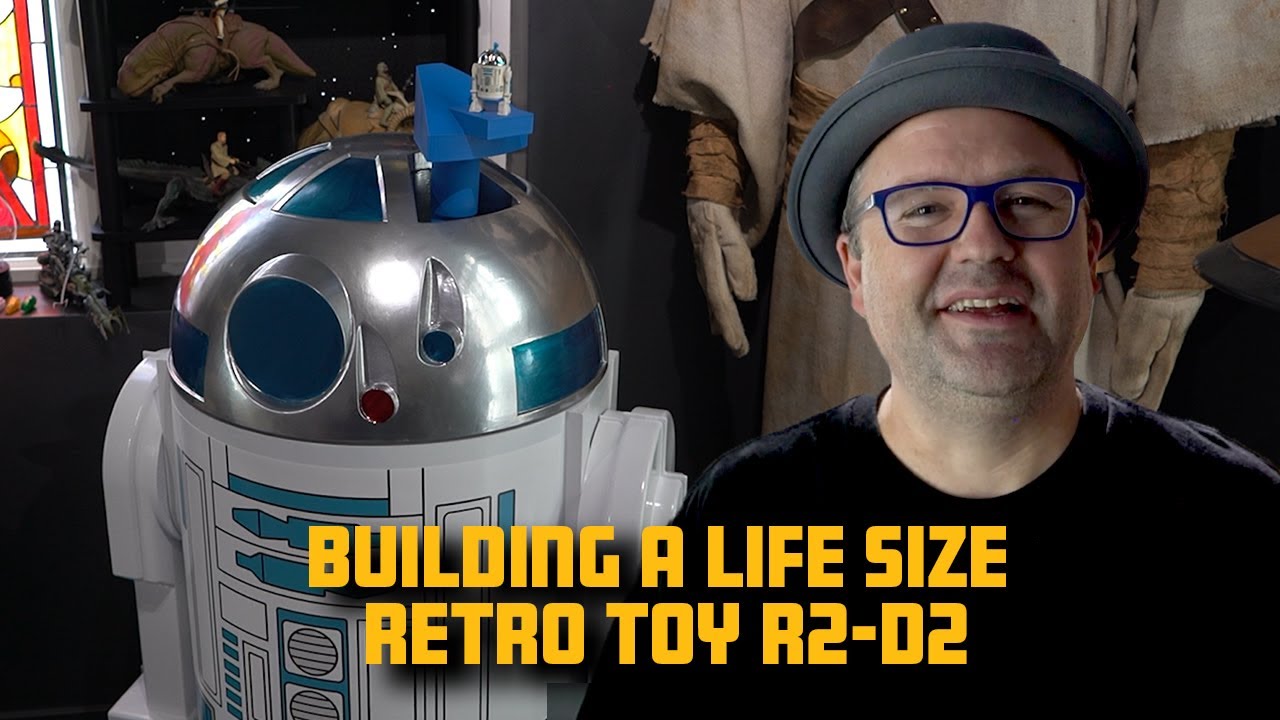3D printing a life size retro R2-D2