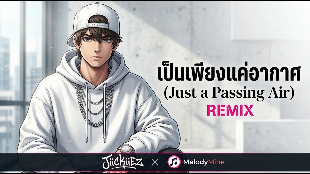 JiiCKiiEz x Melodymine - เป็นเพียงแค่อากาศ (Just a Passing Air) REMIX (Official Audio)