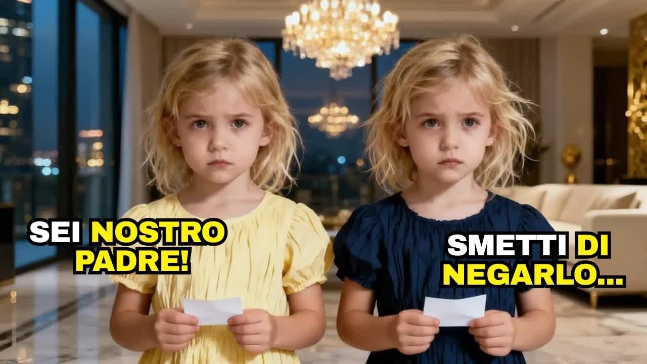GEMELLE CONSEGNANO LETTERA AL MEDICO DELL’HOTEL NELLA STANZA 1401 — MILIONARIO LA LEGGE E SI CON