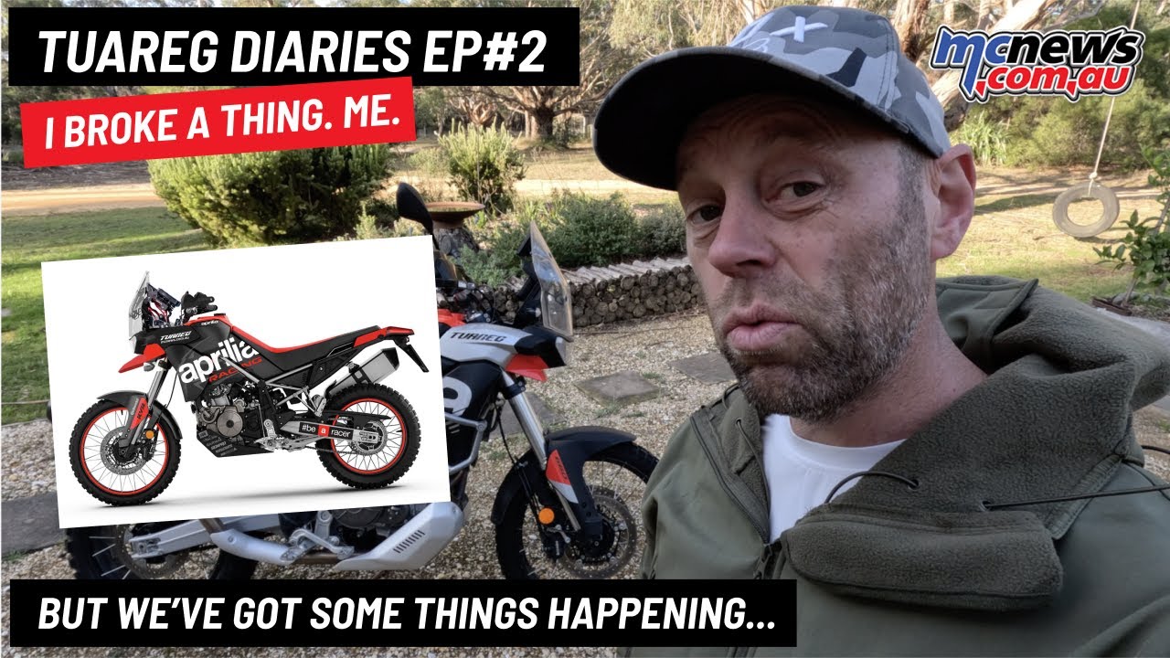 MCNews Aprilia Tuareg Diary #2 - Сломанный человек возвращается с обновленной информацией