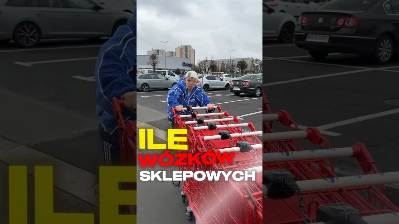 Ile w&oacute;zk&oacute;w sklepowych uda mi się popchać najwięcej🛒?