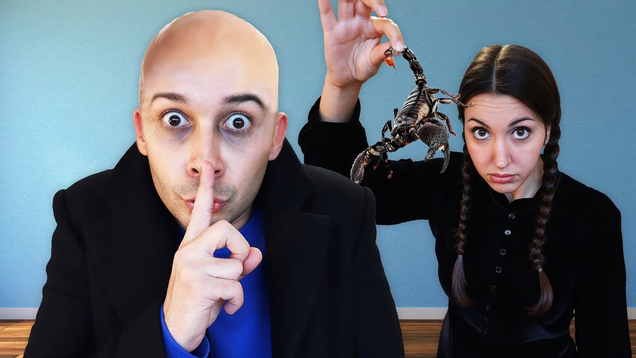 MI FINGO ZIO FESTER CON MERCOLEDÌ ADDAMS PER SCOPRIRE IL SUO SEGRETO E SUCCEDE QUESTO...