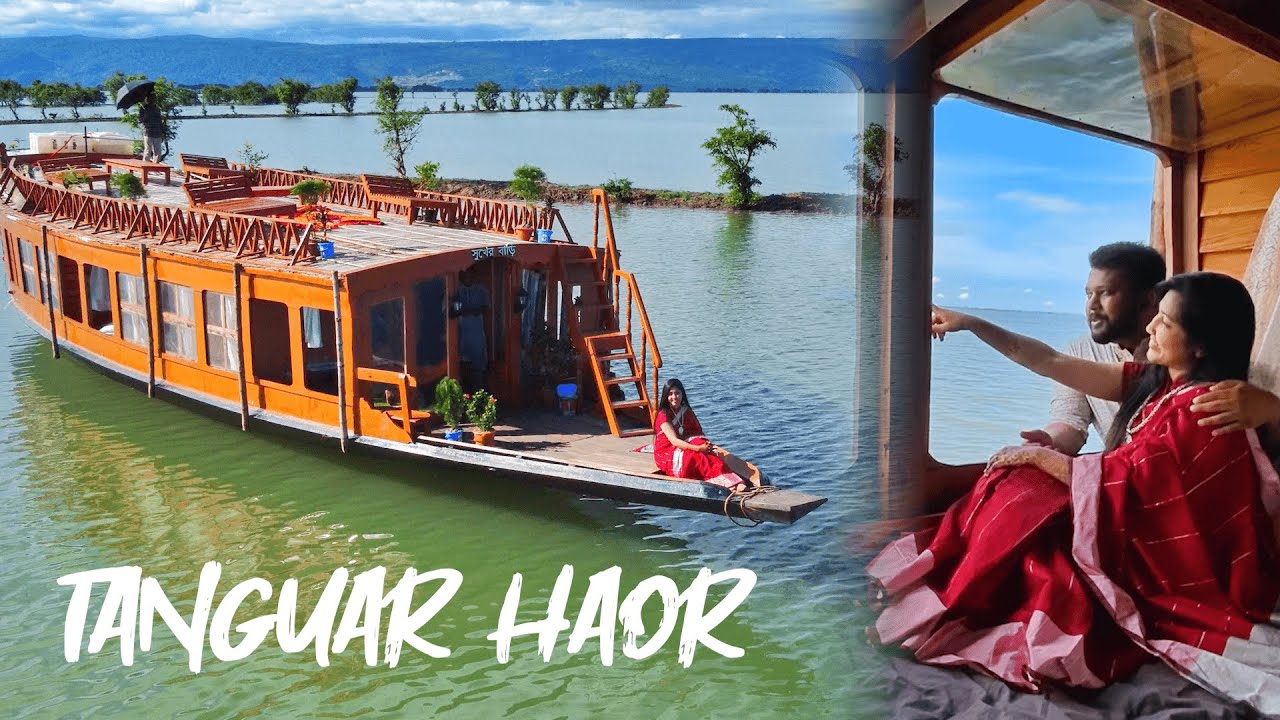 টাঙ্গুয়ার হাওরে আমাদের সুখের বাড়ি 😍 Premium HouseBoat of Tanguar Haor