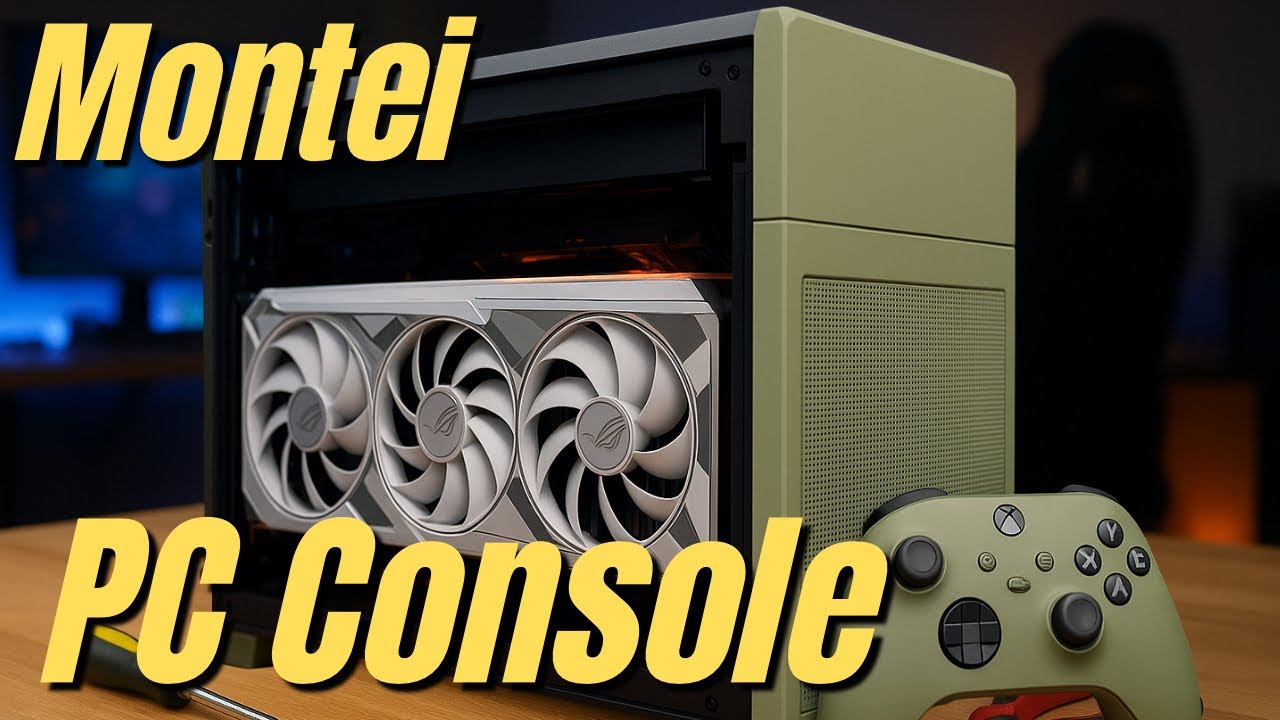 Como Montar um PC Gamer Console AMD RYZEN mini ITX em 2025
