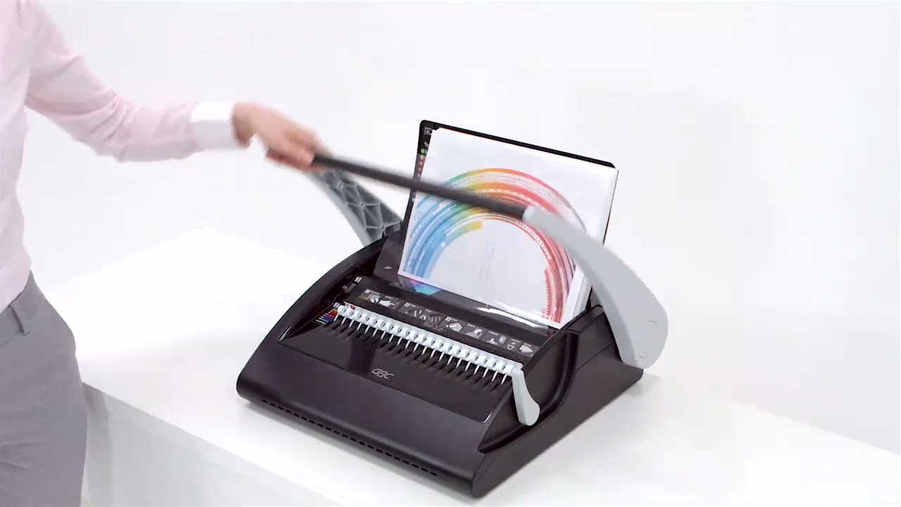 GBC CombBind C210 Binding Machine - Punch 25 Sheets - Bind 450 Sheets