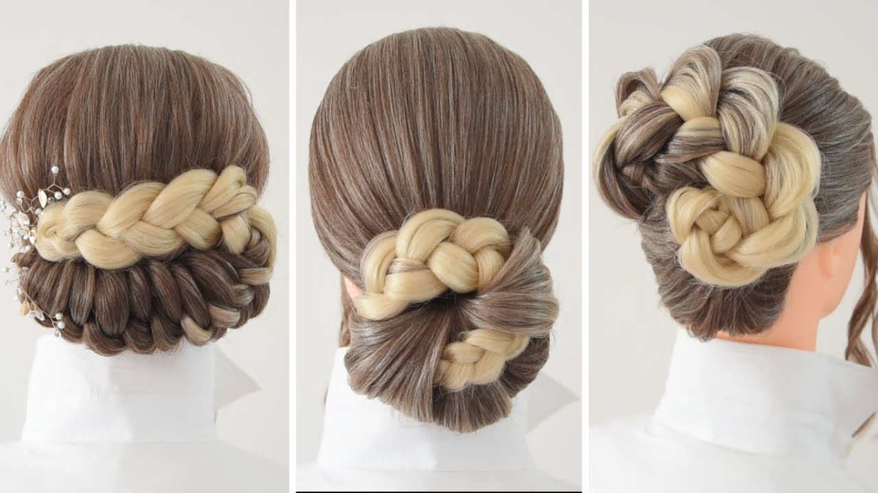 12 Acconciature FACILI per capelli lunghi 😍 12 Easy BUN Hairstyles | Hair Transformations