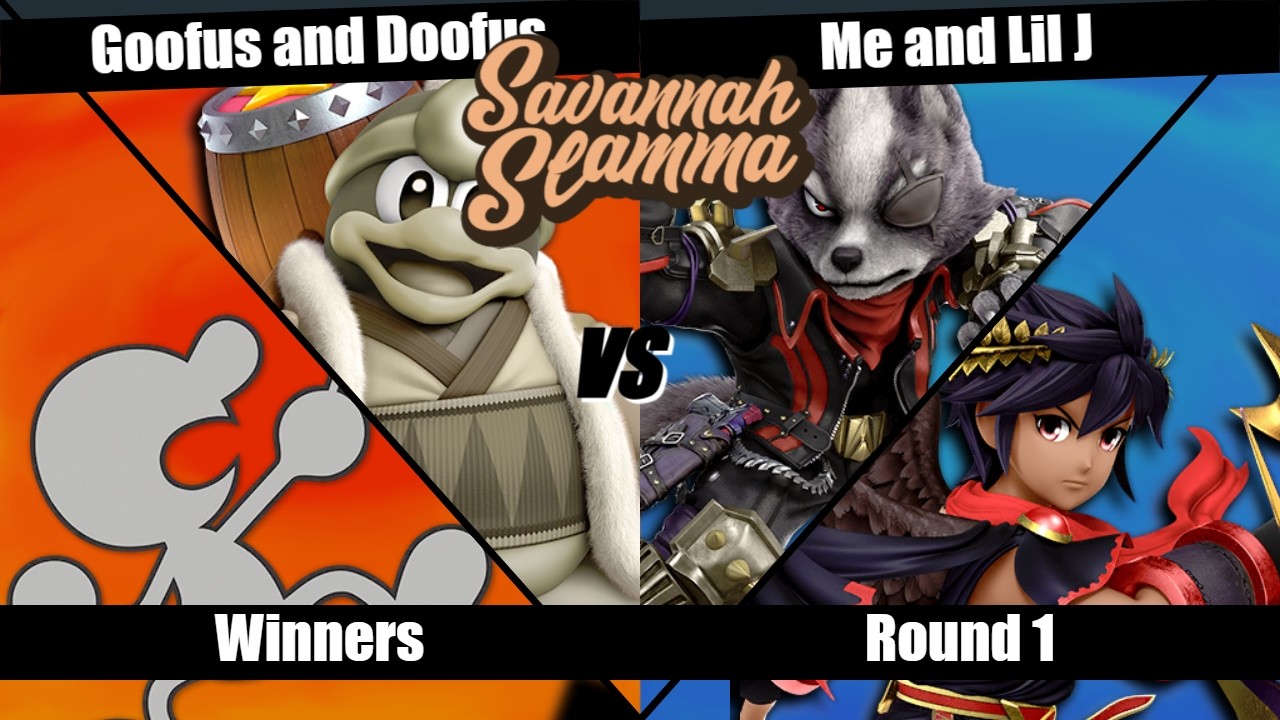 Savannah Slamma 129 DOUBLES WINERS ROUND 1 - Goofus and Doofus vs. Me and Lil J