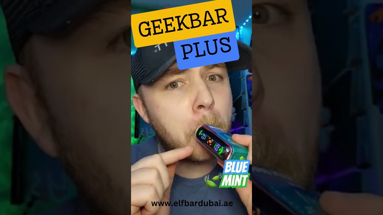 Blue Mint Geekbar 15000 Puffs Disposable Vape in Dubai