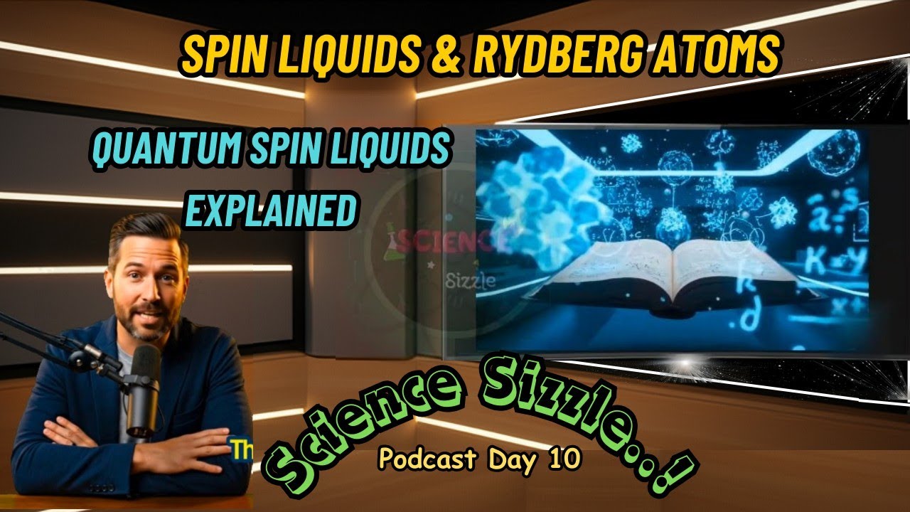 Quantum Spin Liquids & Rydberg Arrays | Exotic States of Matter Explained | Science Sizzle | Podcast