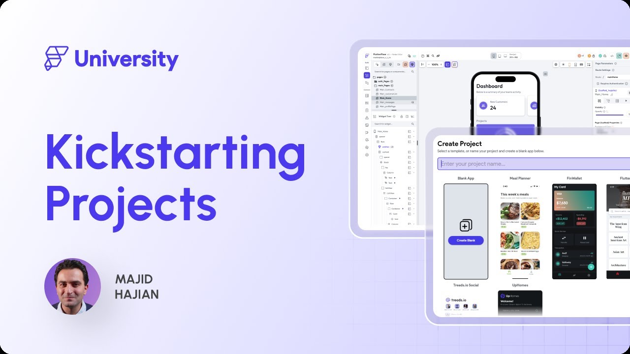 6. Kickstarting Your Projects | FlutterFlow University Experts Training