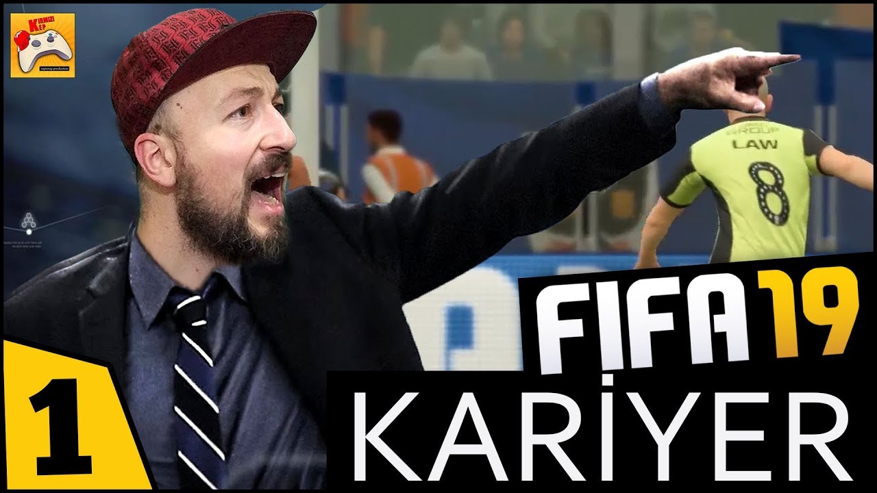 FIFA 19 KARİYER #1 Bir Kasaba Takımının 4. Ligden Şampiyonlar Ligine Zorlu Yolculuğu!