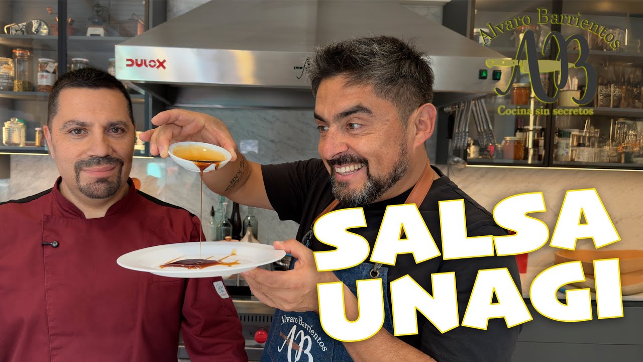 SALSA UNAGI. Te enseño a hacer la salsa favorita para tus sushis. Salsa Unagi Álvaro Barrientos
