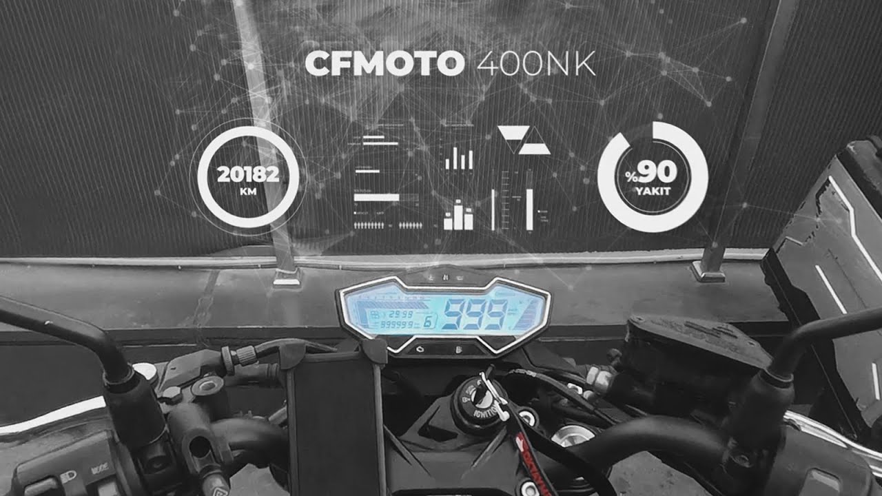 CF Moto 400NK I Ride in İstanbul Traffic I SJ8 PRO I Zoom H1N