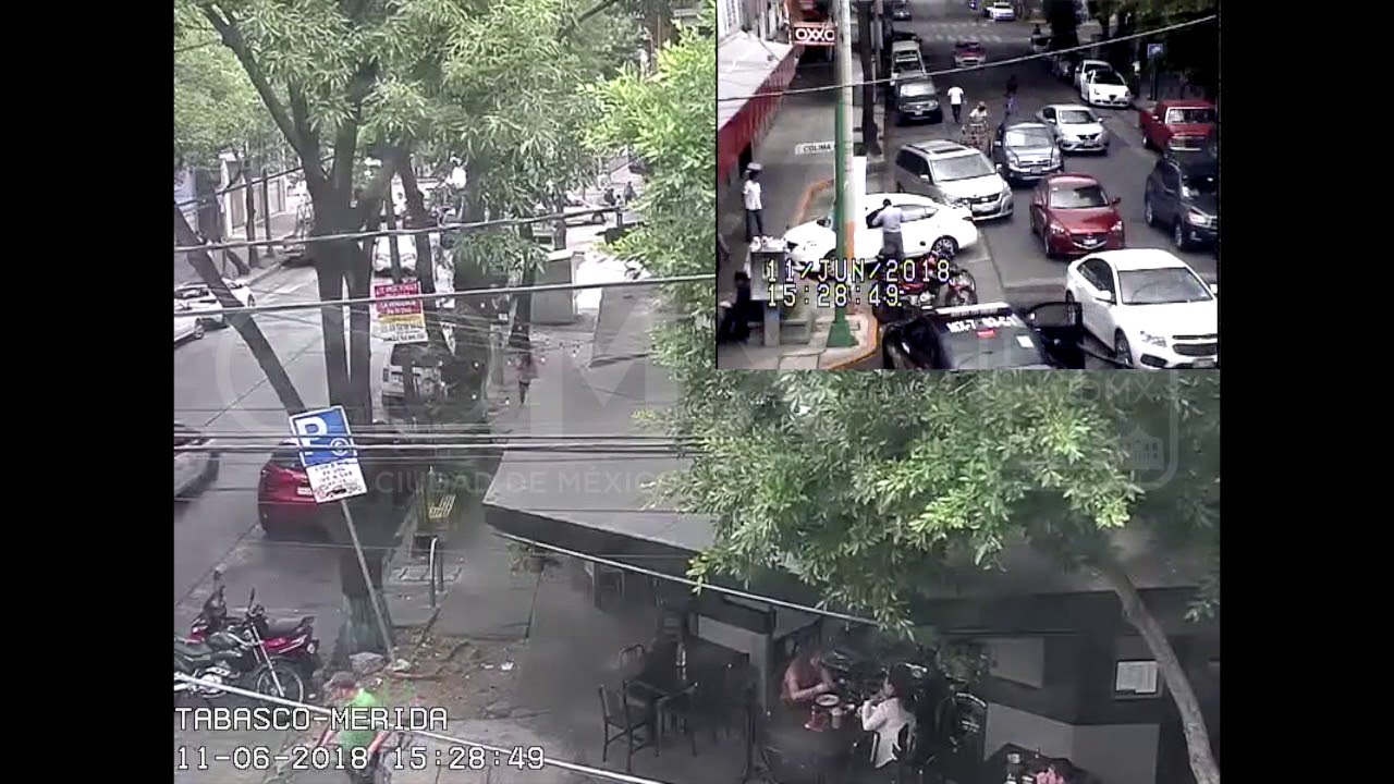 Robo a cuentahabiente en la colonia Roma.