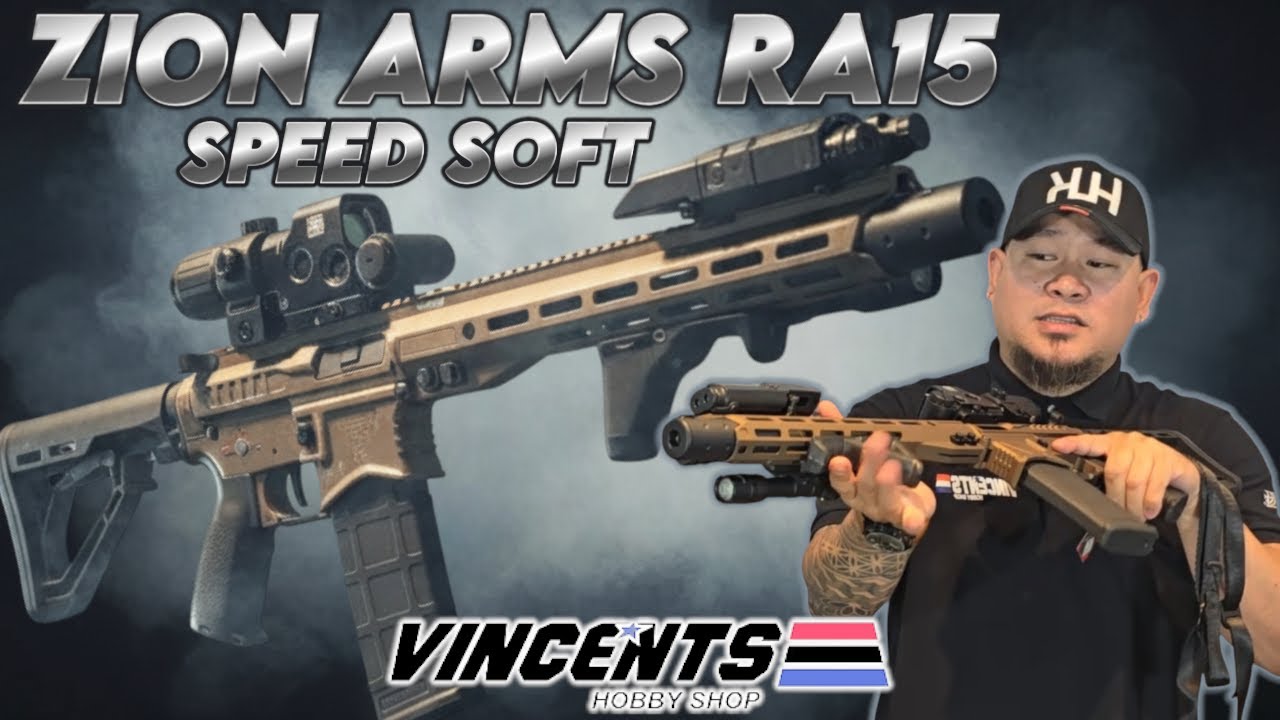 ZION ARMS R15 DMR Speed soft !!! #besthobbies #airsoft #coolsport