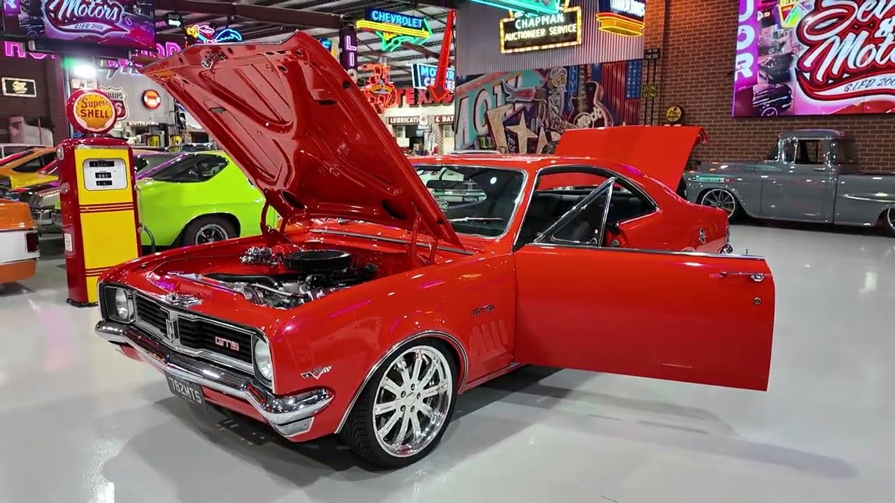 Без резервной цены! Holden HT Custom Monaro 1969 года выпуска продается на аукционе SEVEN82MOTORS.