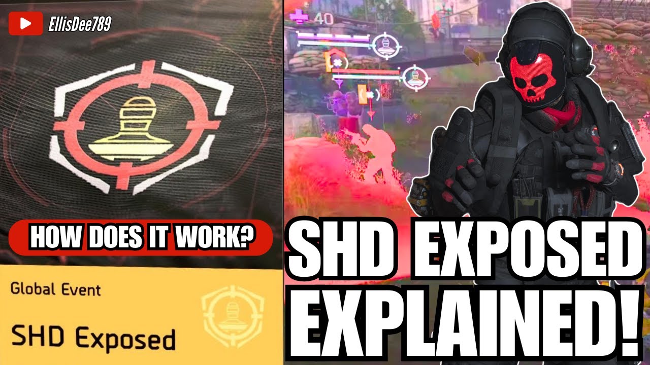 SHD EXPOSED EXPLAINED!🎯 How does the Global Event work?🤔 - The Division 2