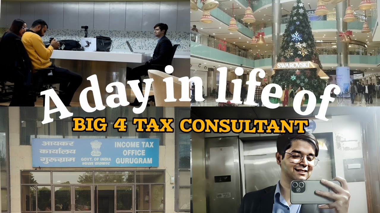 A day in life of Chartered Accountant/BIG 4 Tax Consultant Ep. 01 - Gurgaon ITO || CA Rupesh Dhingra