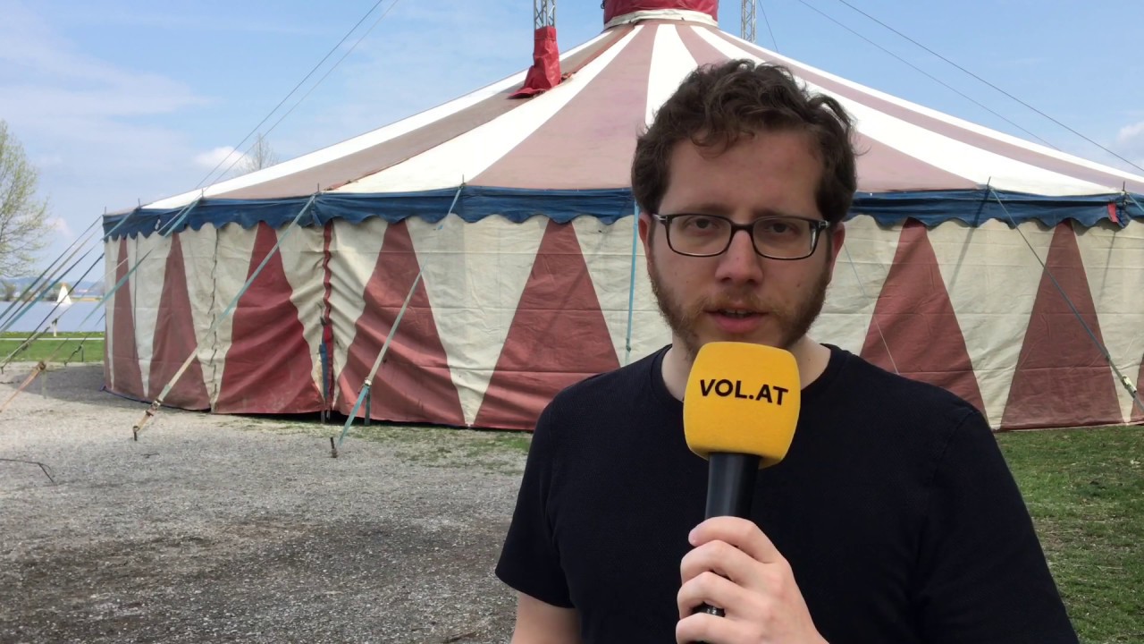 Neues Zirkuszelt für Hard