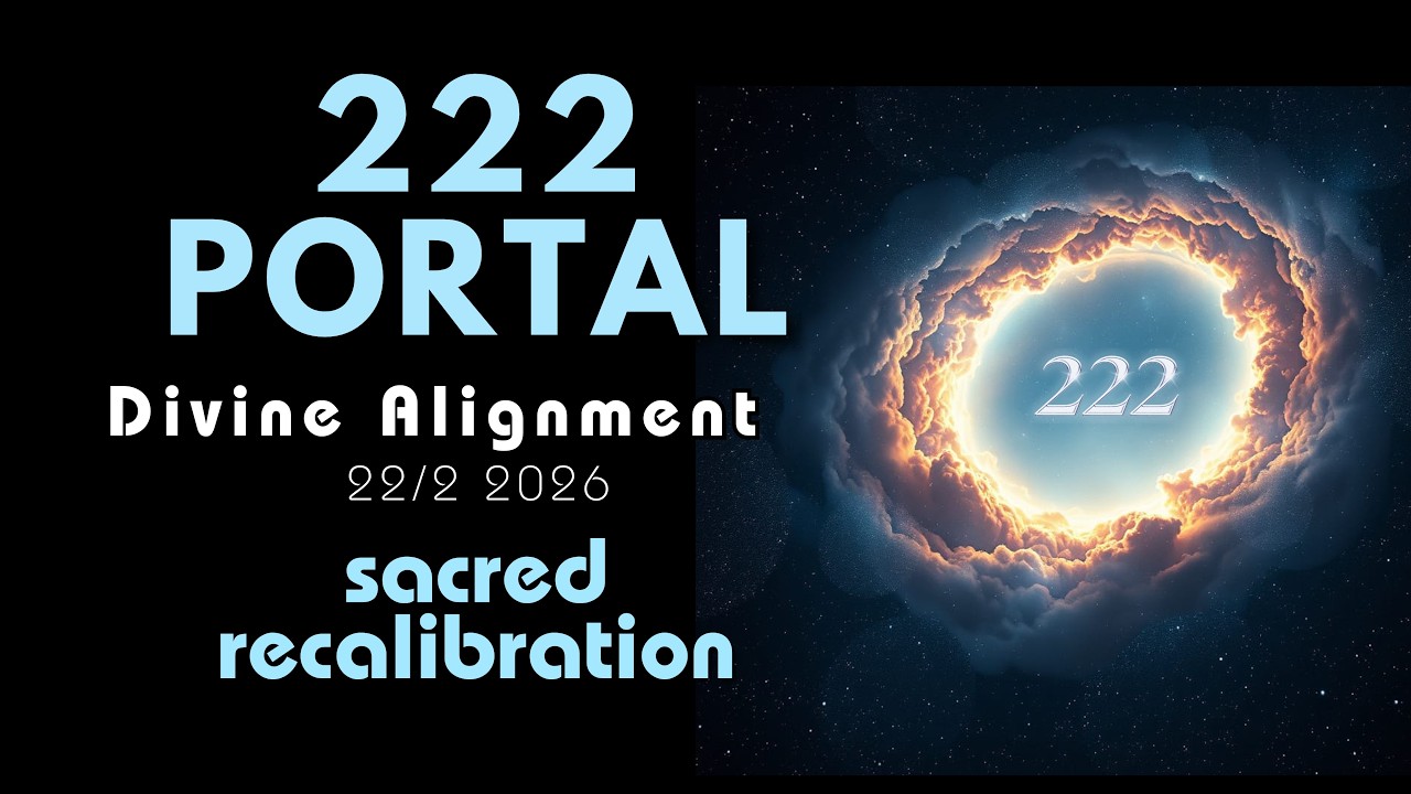 222 Portal 2026 ✶ Divine Alignment & Spiritual Awakening Activation