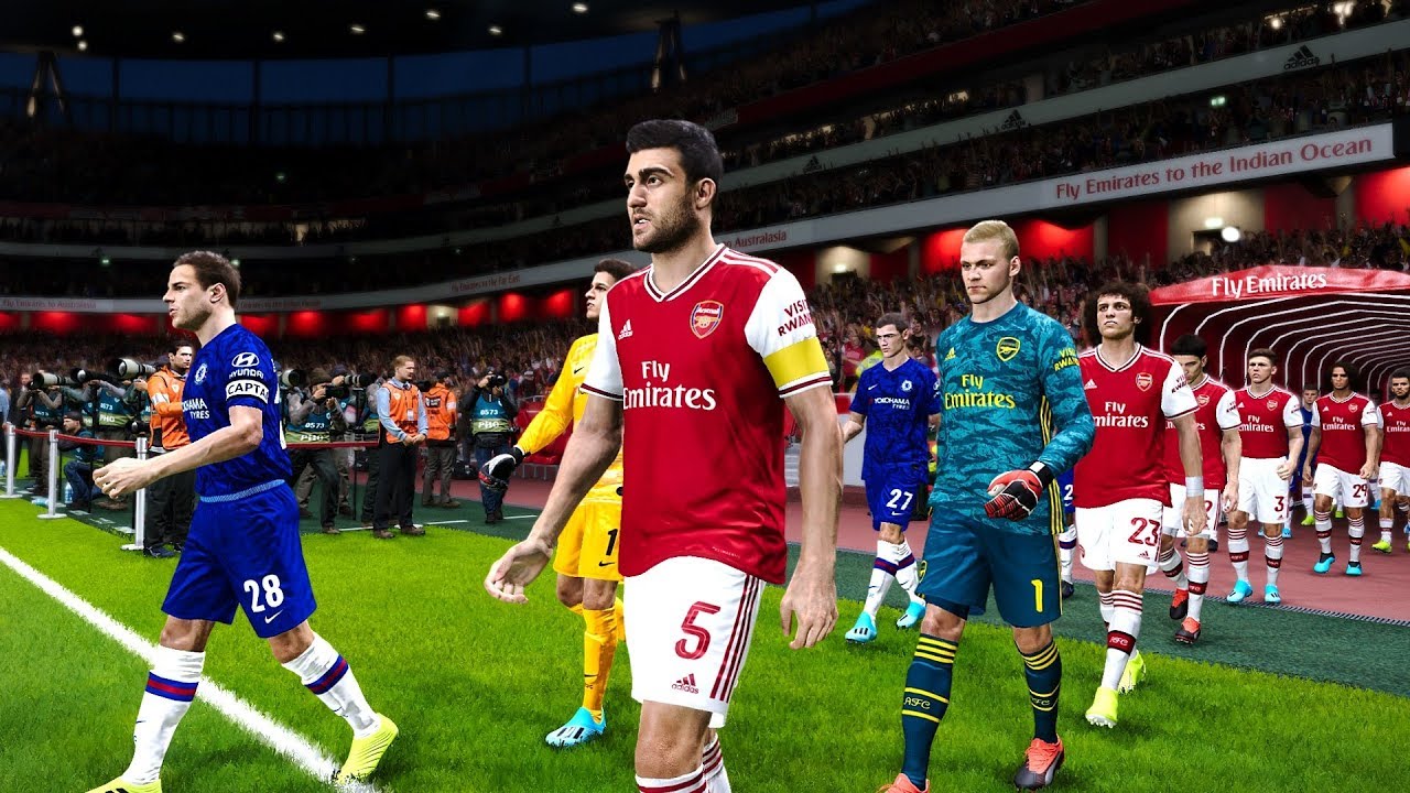 Arsenal vs Chelsea @ Emirates Stadium | PES 2020