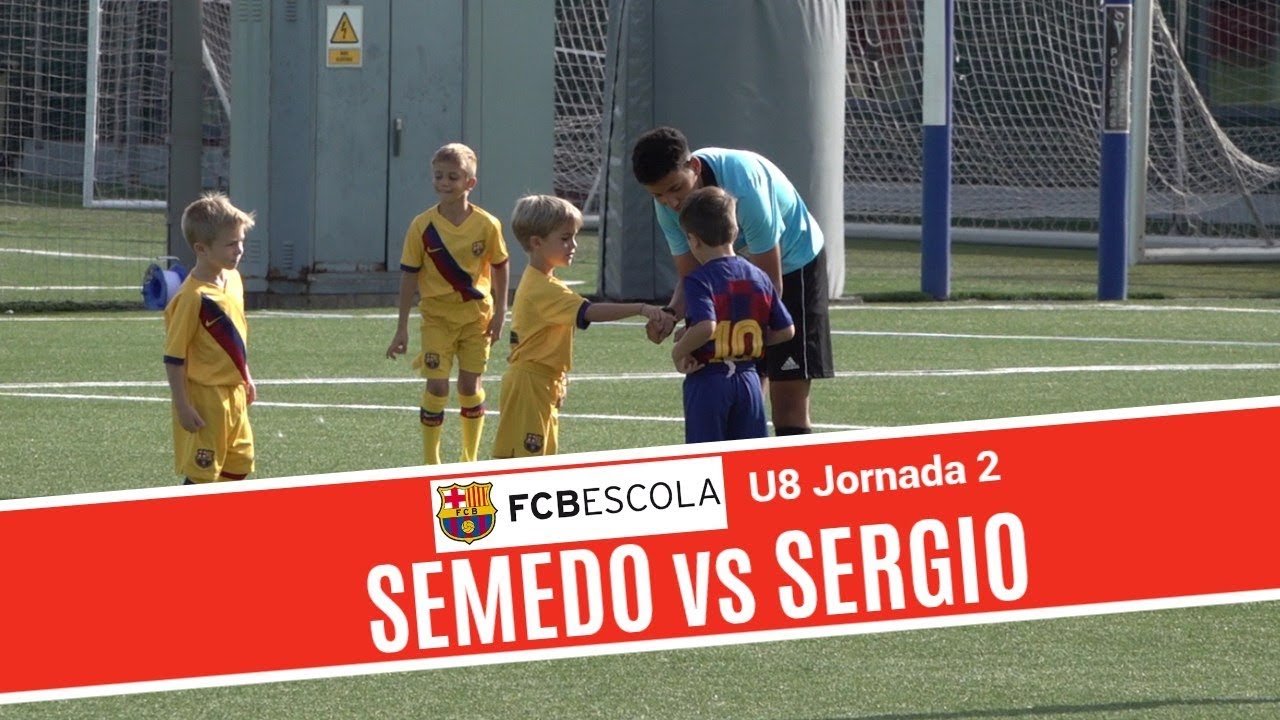U8 FC Barcelona Escola Semedo vs Sergio  Jornada 2 20 Octubre 2019