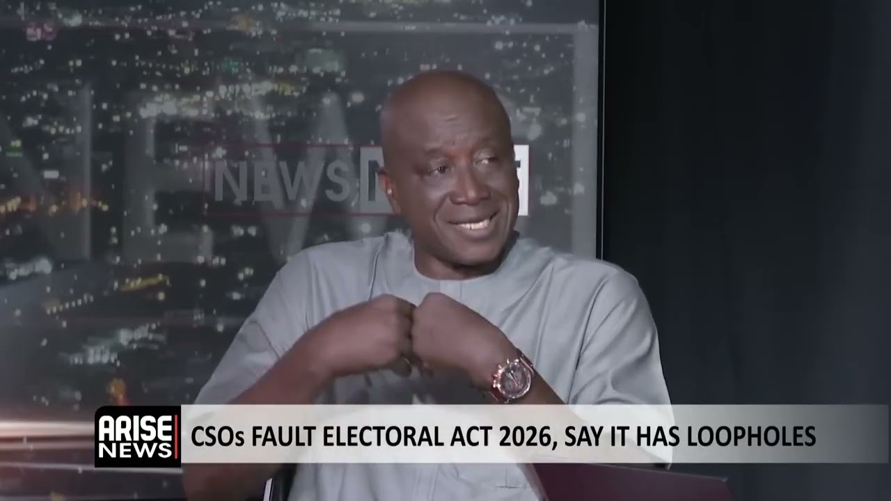Ini Ememobong Faults Electoral Act 2026, Raises Concerns Over Democratic Implications