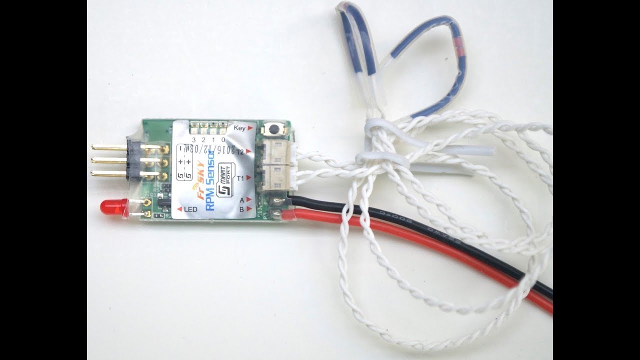 Taranis Q X7 OpenTX FrSKY RPM Sensor