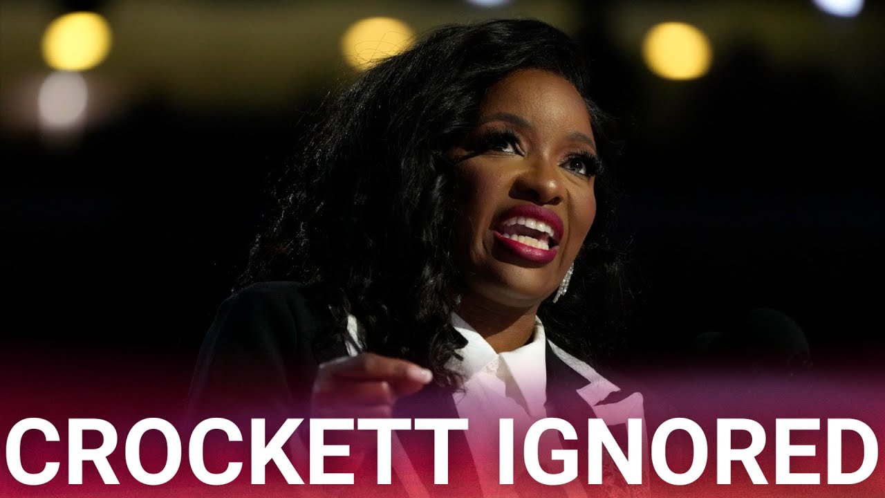 Jasmine Crockett suggests Stephen Colbert's pulled interview gave rival James Talarico a 'boost'