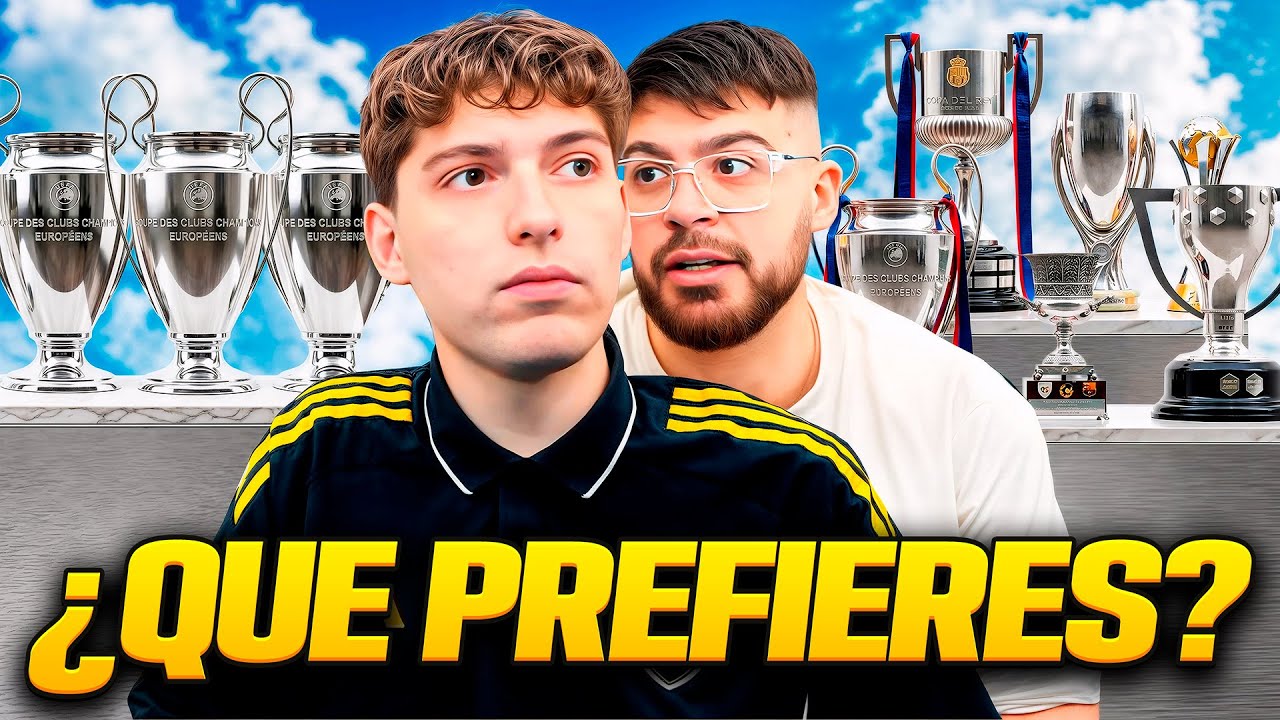 DAVOO XENEIZE y LA COBRA JUEGAN AL ¿QUE PREFIERES? - VERSION FUTBOL