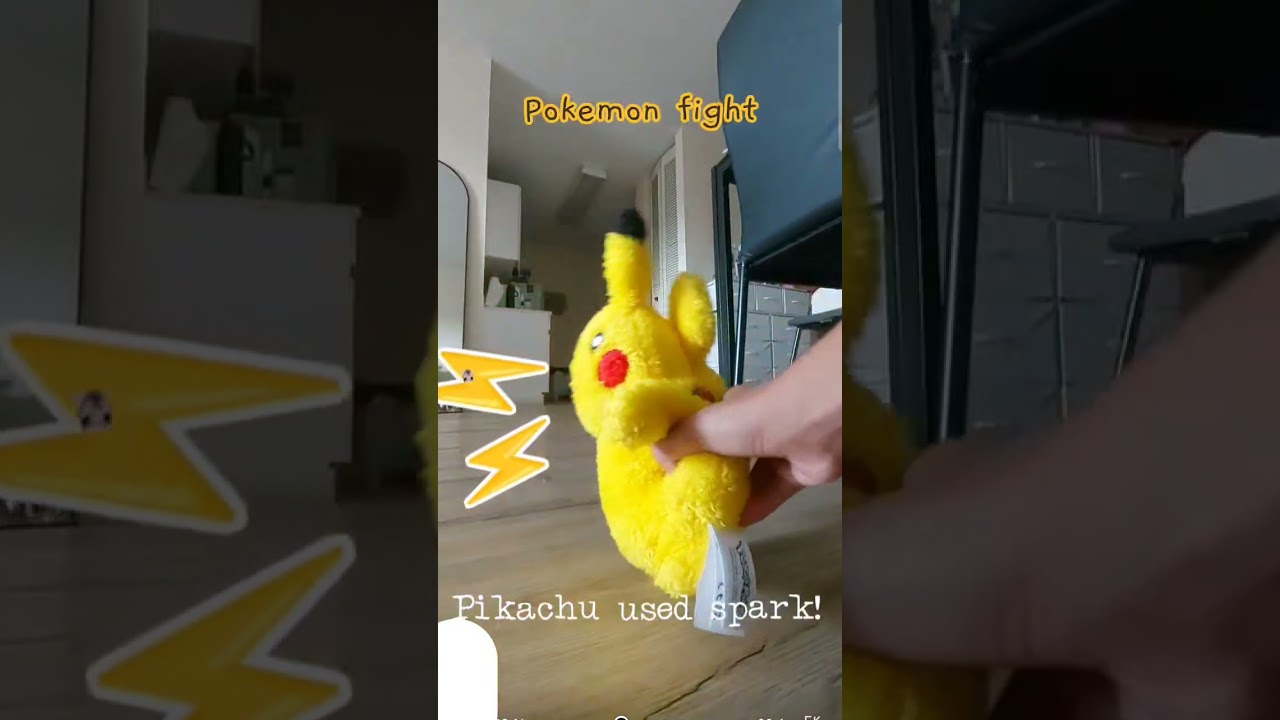 pokemon fight #pokemon #plushie