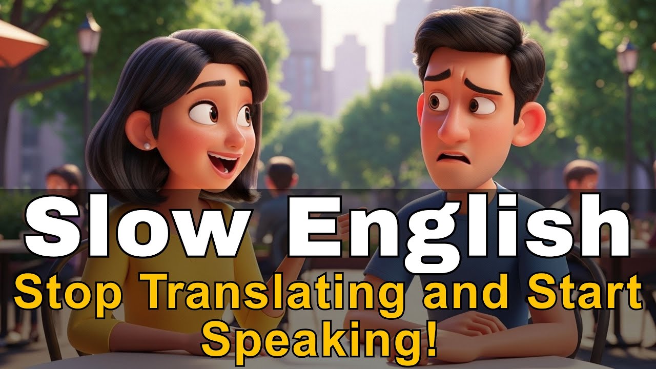 Stop Translating and Start Speaking! | Learn English Through Story | English Listening Practice