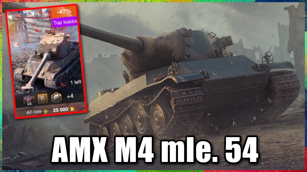 AMX M4 mle. 54 - Vyplatí se za 25.000 goldů?