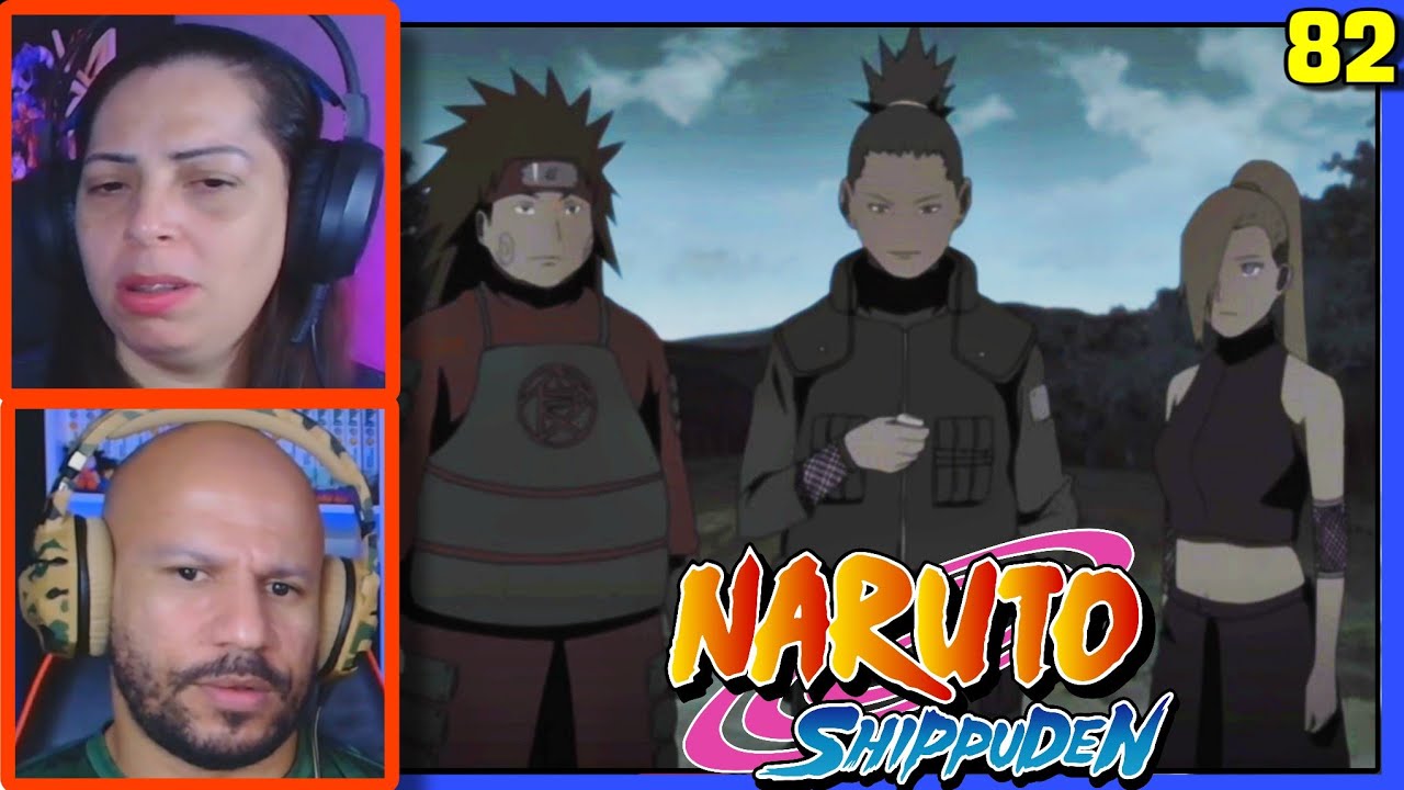 SHIKAMARU! NARUTO SHIPPUDEN EP 82 [REACT E ANÁLISE]
