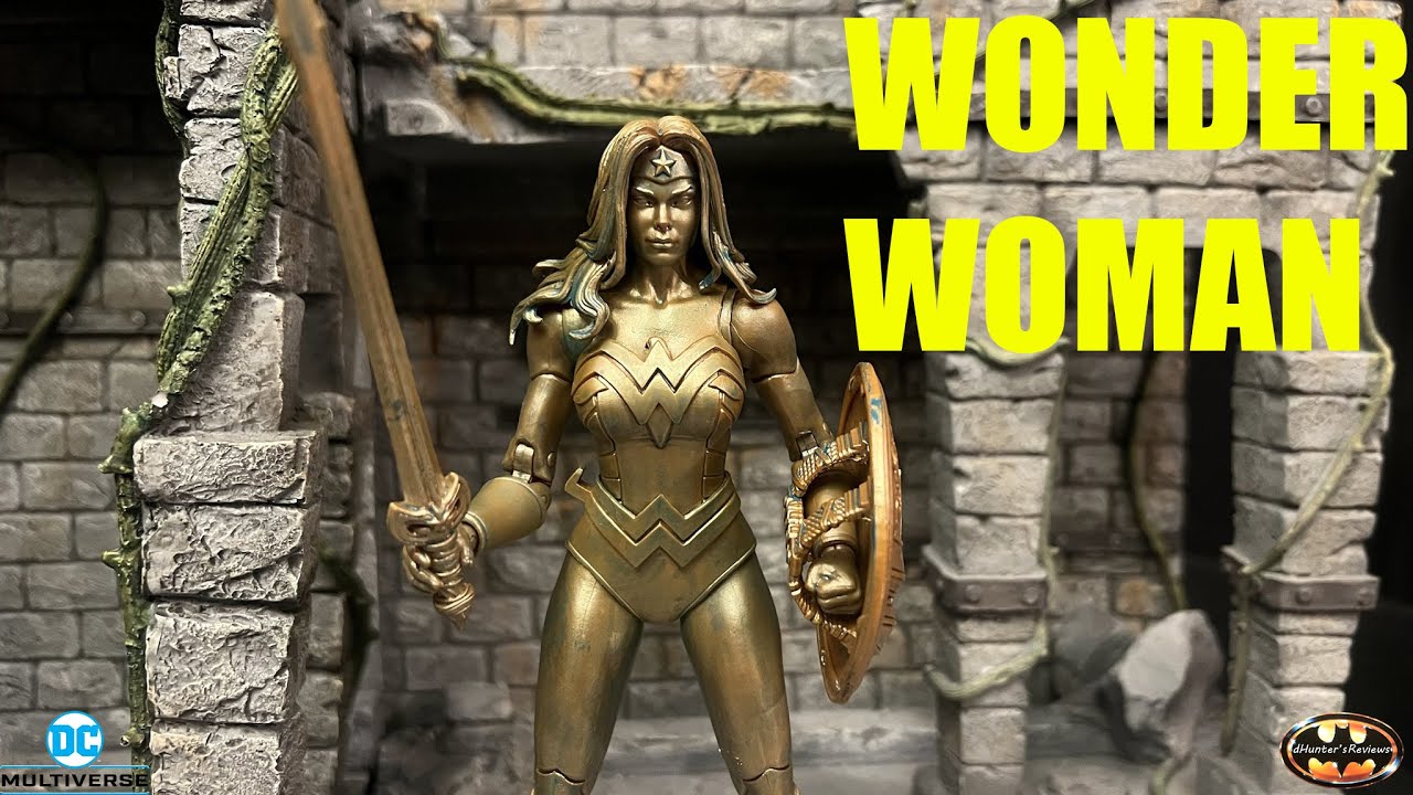 McFarlane DC Multiverse Wonder Woman Patina Rebirth Action Figure Review & Comparison