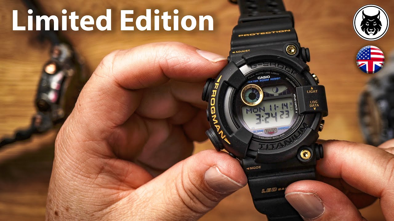 Coolest diving watch ever? Casio G-SHOCK FROGMAN GW-8230B-9AER 30TH ANNIVERSARY Limited Edition - 4K