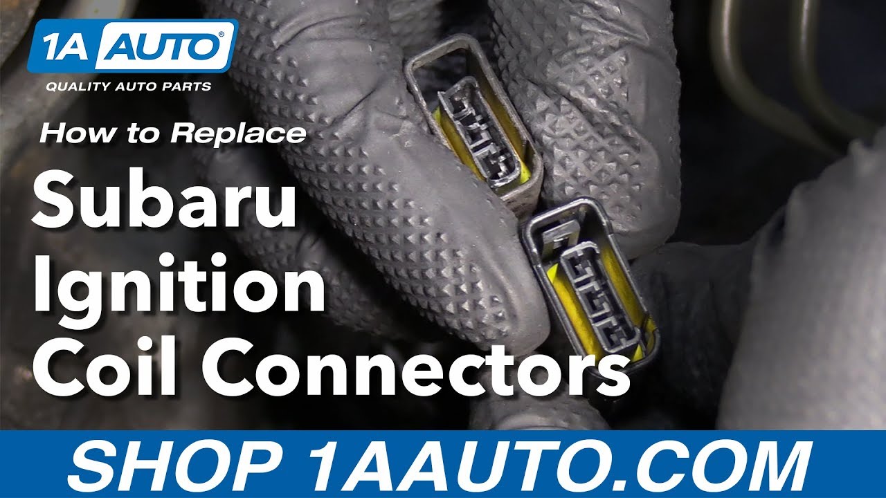 Как заменить и установить разъемы катушки зажигания Subaru