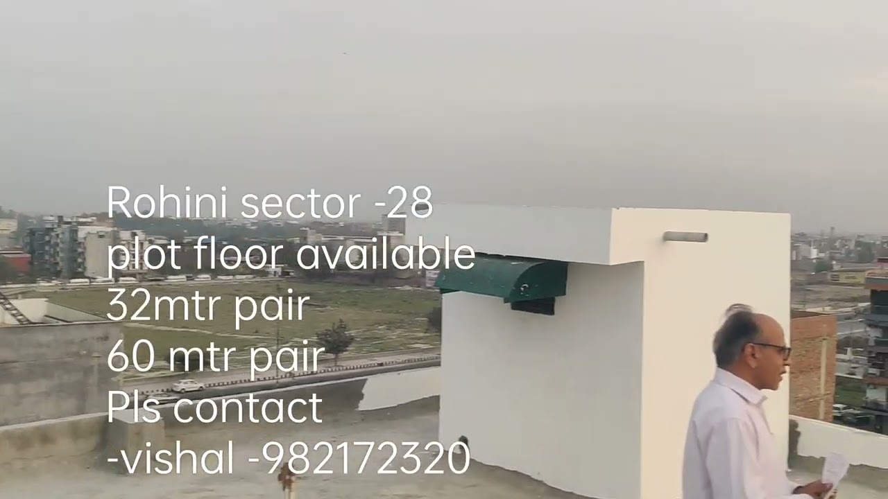 Rohini sec-28 Delhi Plot Floor available contact vishal-9821723207