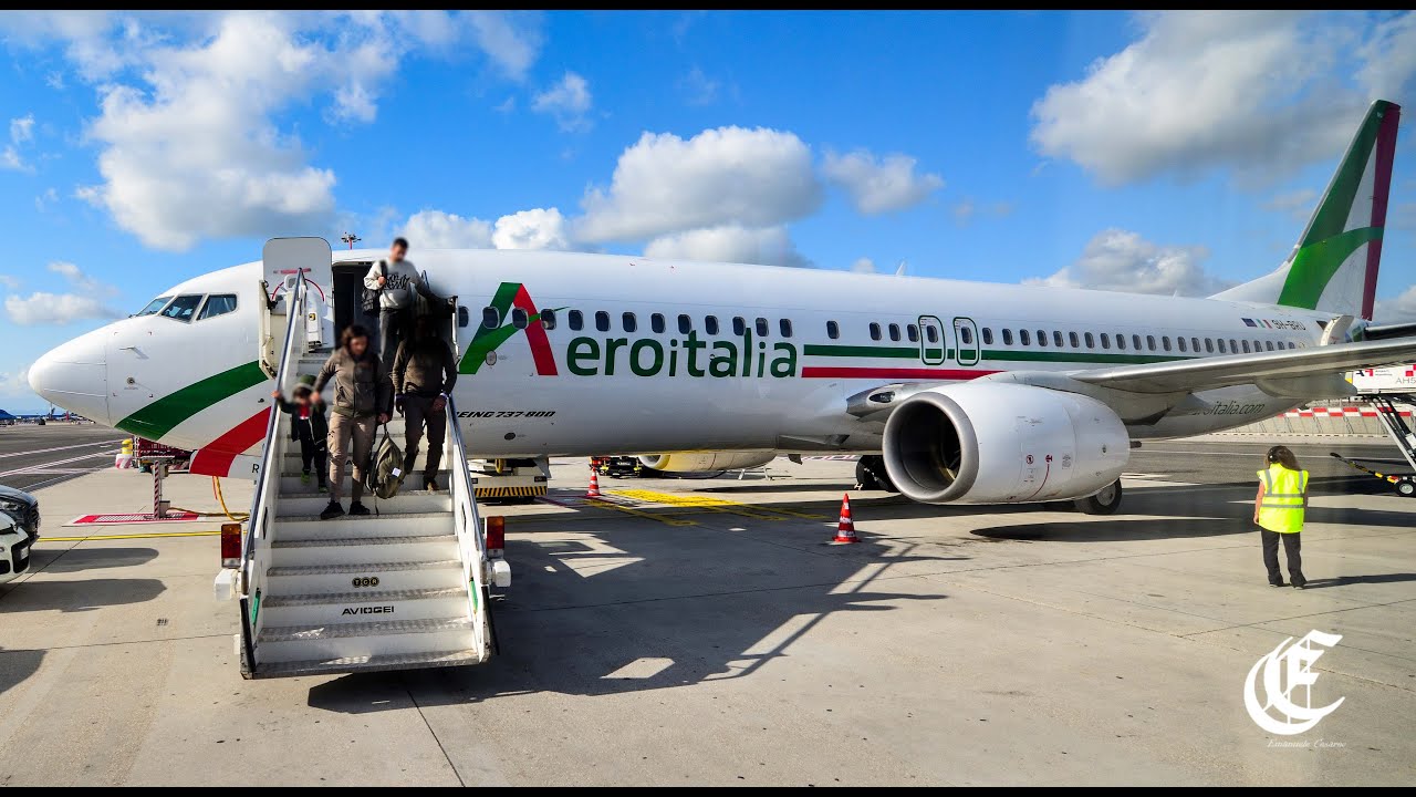 FLIGHT REPORT | Aeroitalia | Boeing B737-800 | Eco Basic | Palermo Punta Raisi to Rome Fiumicino