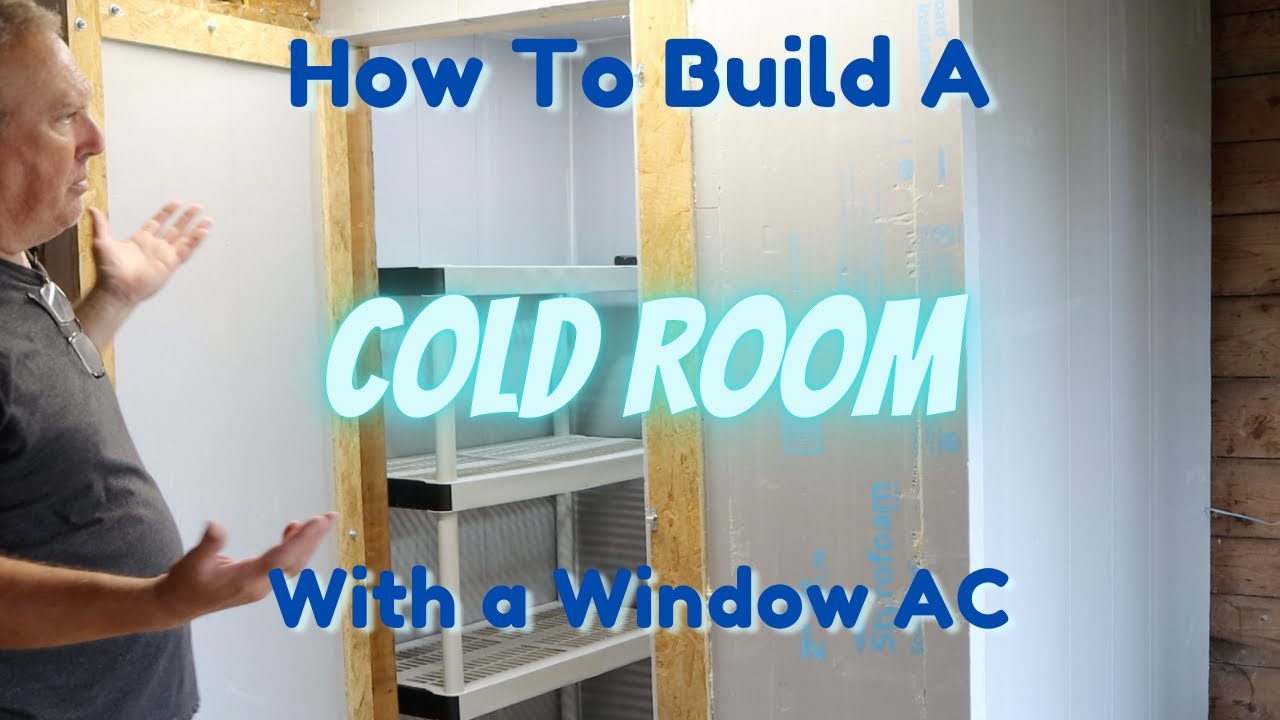 DIY Cold Room - Full Build Using Windw AC
