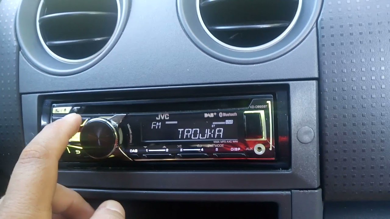 Mobilny skan radiowy na JVC KD-DB95BT w miejscowości Wujskie - Wzniesienie Taras widokowy 1.09.2017