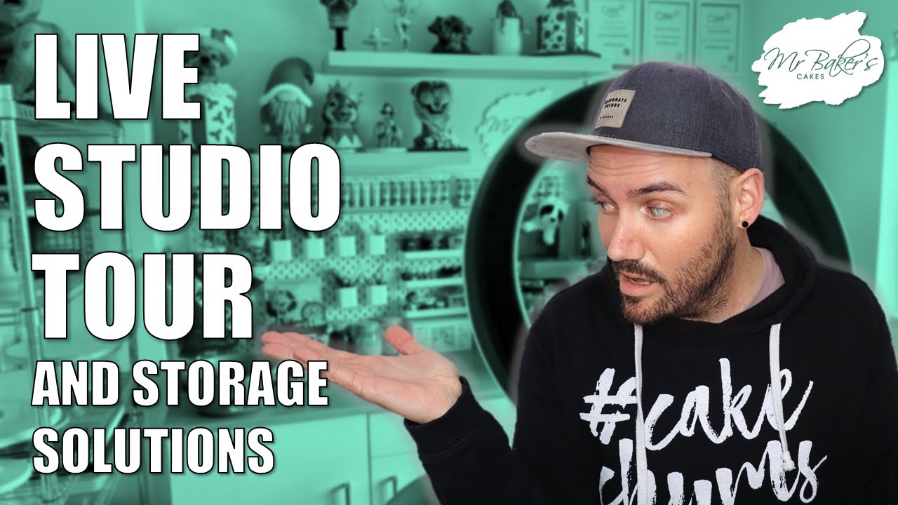 Come Behind-the-Scenes for a Live Studio Tour | Cake Decorating Equipment Storage | BTS | Cake Room