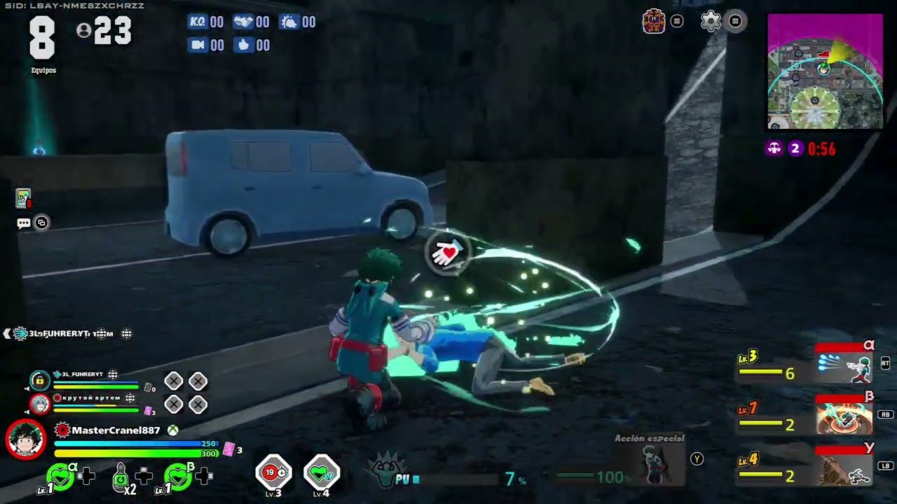 MY HERO ULTRA RUMBLE VICTORIA EQUIPO NO CLASIFICATORIA PARTE 1/2