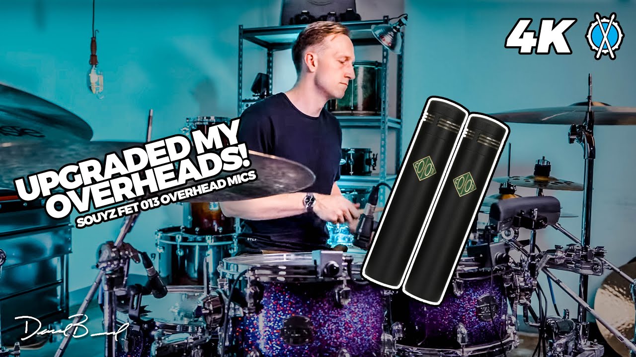 Sweetwater upgraded my overheads mics! // Soyuz 013 FET Microphones