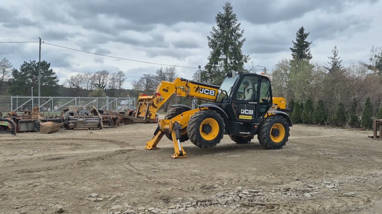 JCB 533-105 ŁADOWARKA TELESKOPOWA 2016R. KM MASZYNY BUDOWLANE WWW.KMRENT.PL 56-300 MILICZ