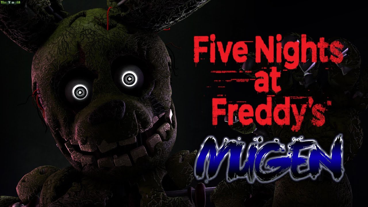 Five Nights at Freddy's MUGEN (DirectX) [MUGEN JUS X HORROR X Fighting Game][Download Link]